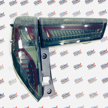 Toyota Innova Crysta 2016+ LED tail lights in smoke and red finish