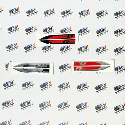 VW POLO R-Line Fender Emblems | Aftermarket OEM-style fit and finish in Multiple Colour Options