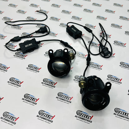 MaxVision Mini LED Fog Lights | Dual Color High Intelligent Lamps