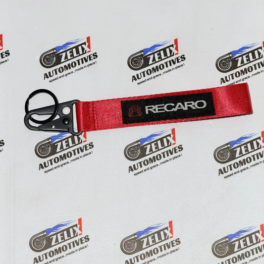 Recaro Key Chain | Sporty Red Edition