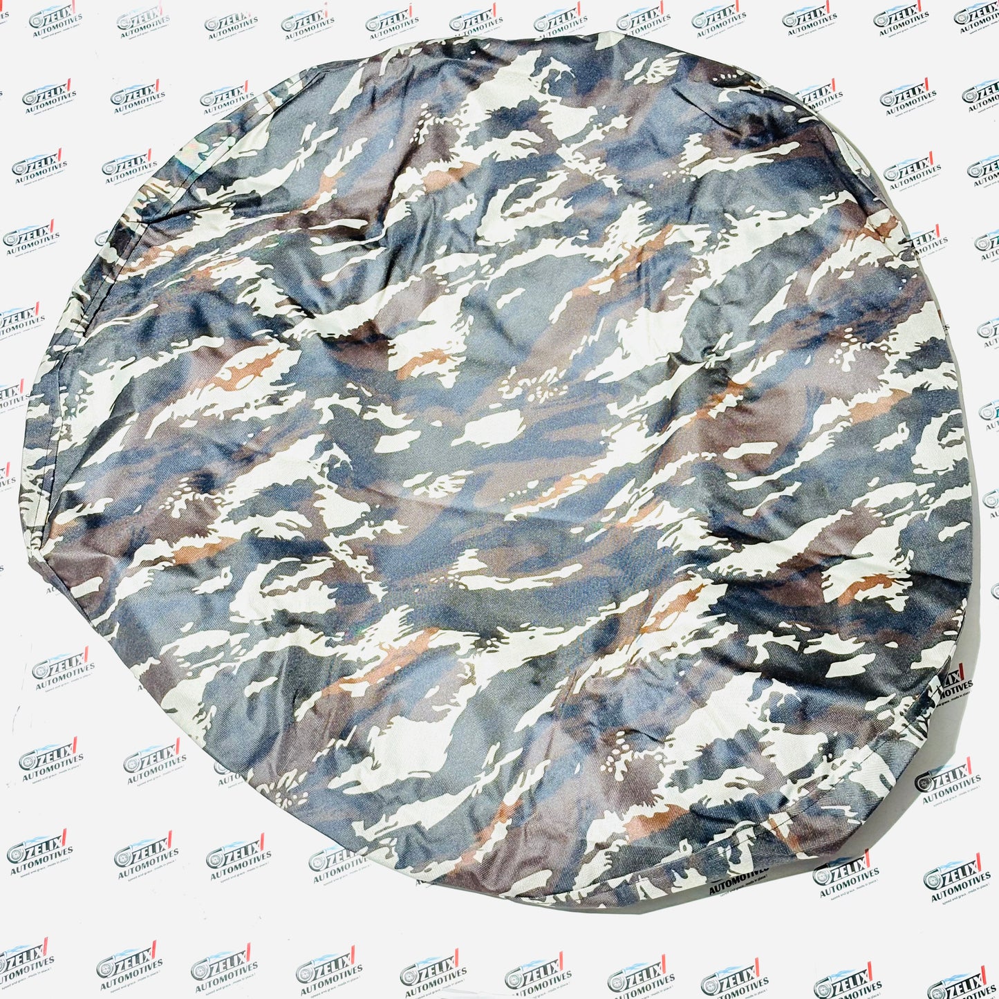 Stepney Cover Premium Leather Finish | Universal Fit in Multiple Printed Variants