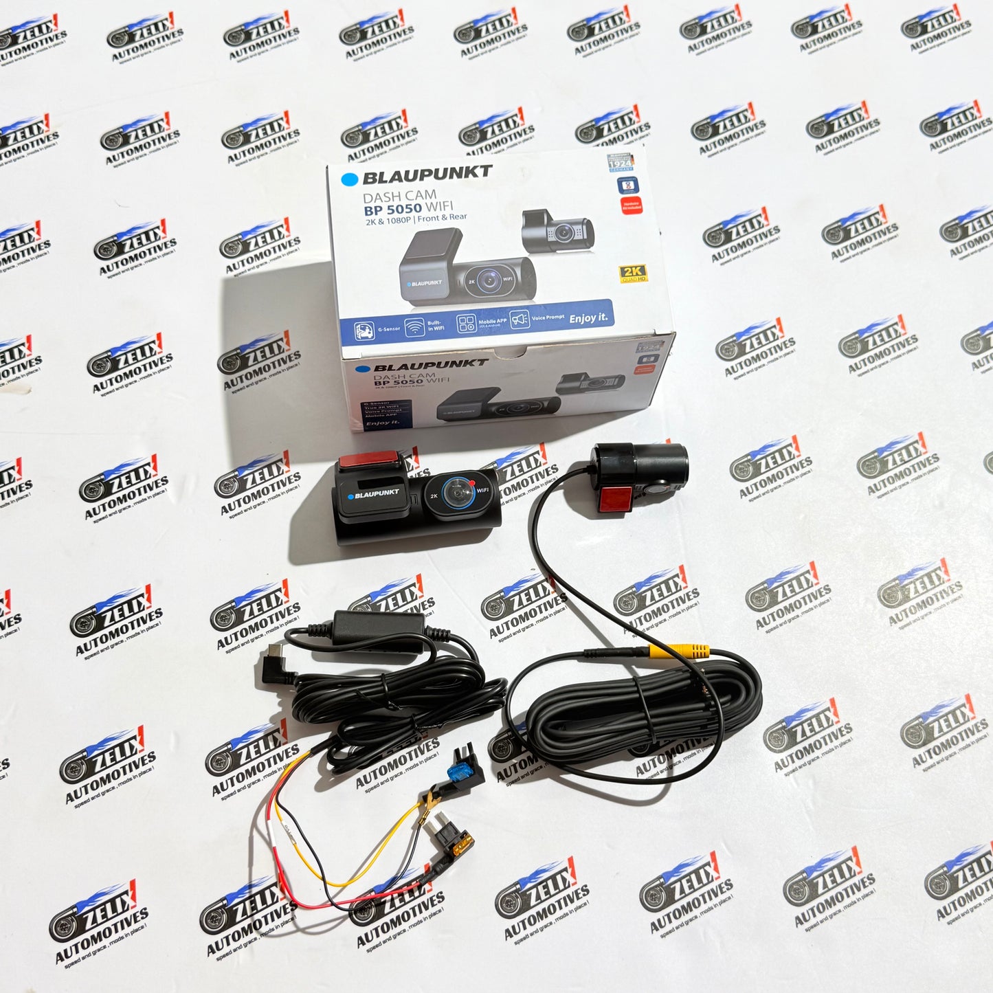 Blaupunkt Dual Dash Cam Model BP5050 | Capture 2K Front and 1080P Rear Camera