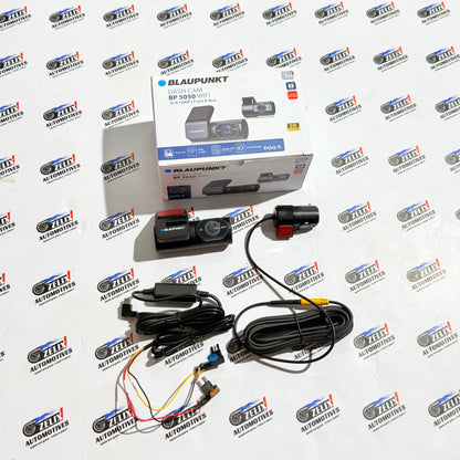 Blaupunkt Dual Dash Cam Model BP5050 | Capture 2K Front and 1080P Rear Camera