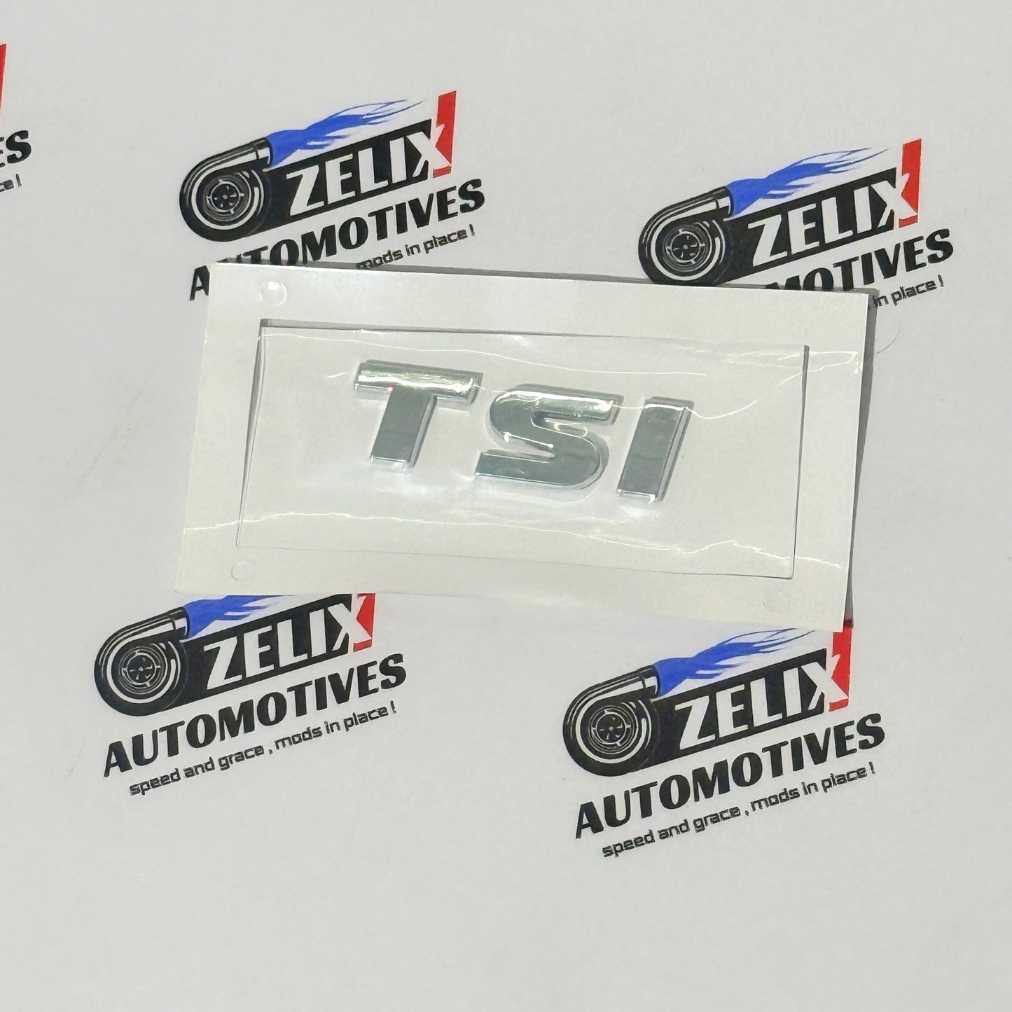 TSI Rear Emblem Sticker | OEM-Type Multiple Colour Options
