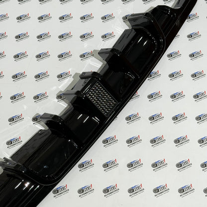 Rear Bumper Diffuser with F1-Style LED Light Compatible BMW E46