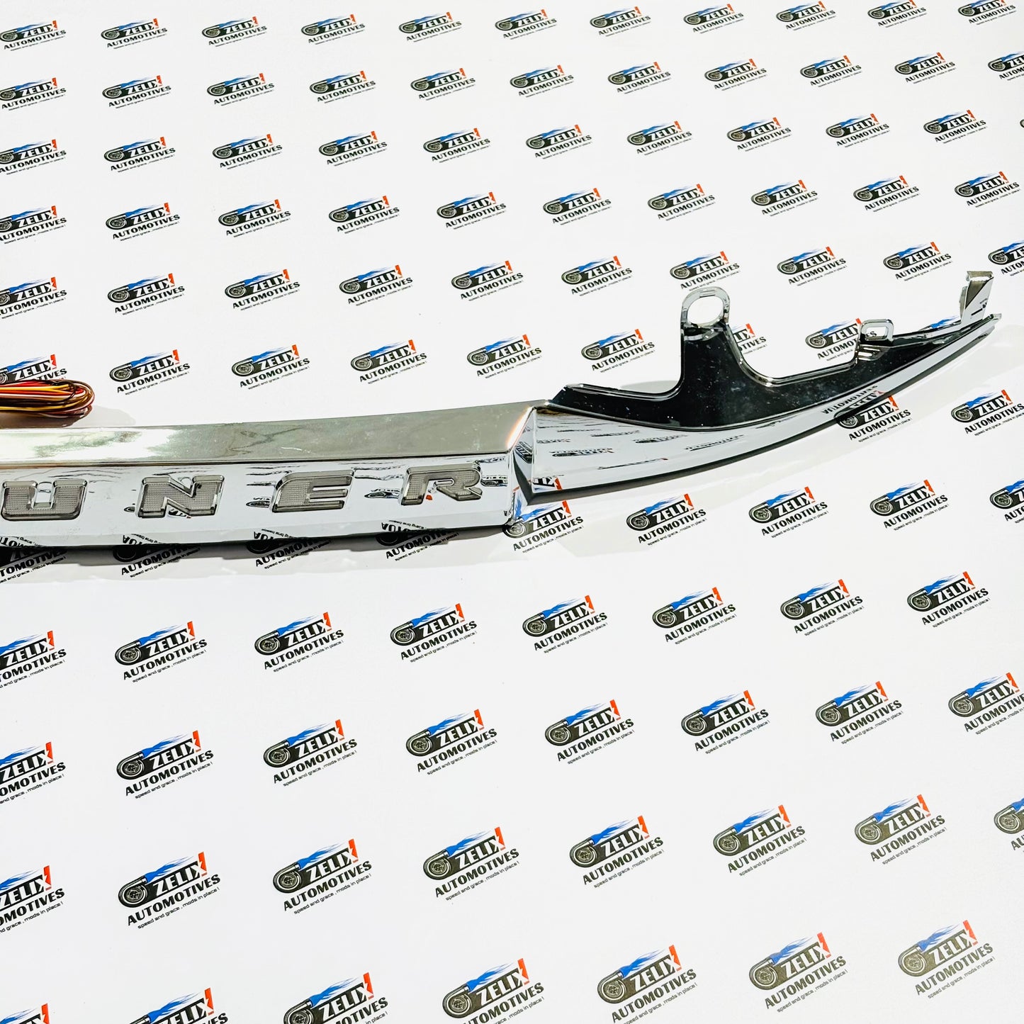 Toyota Fortuner Trunk Scan Light | Aftermarket LED Trunk Lights Colour Options (Red,Black,Chrome)