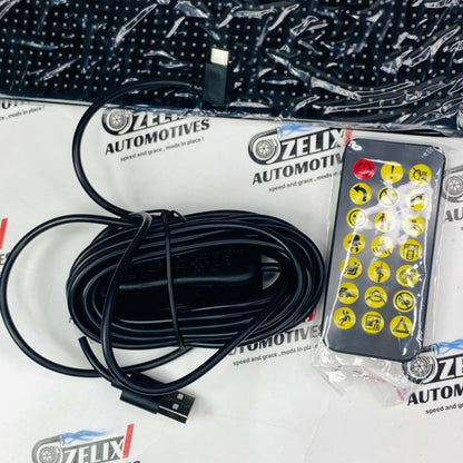 Remote control LED scrolling message sign