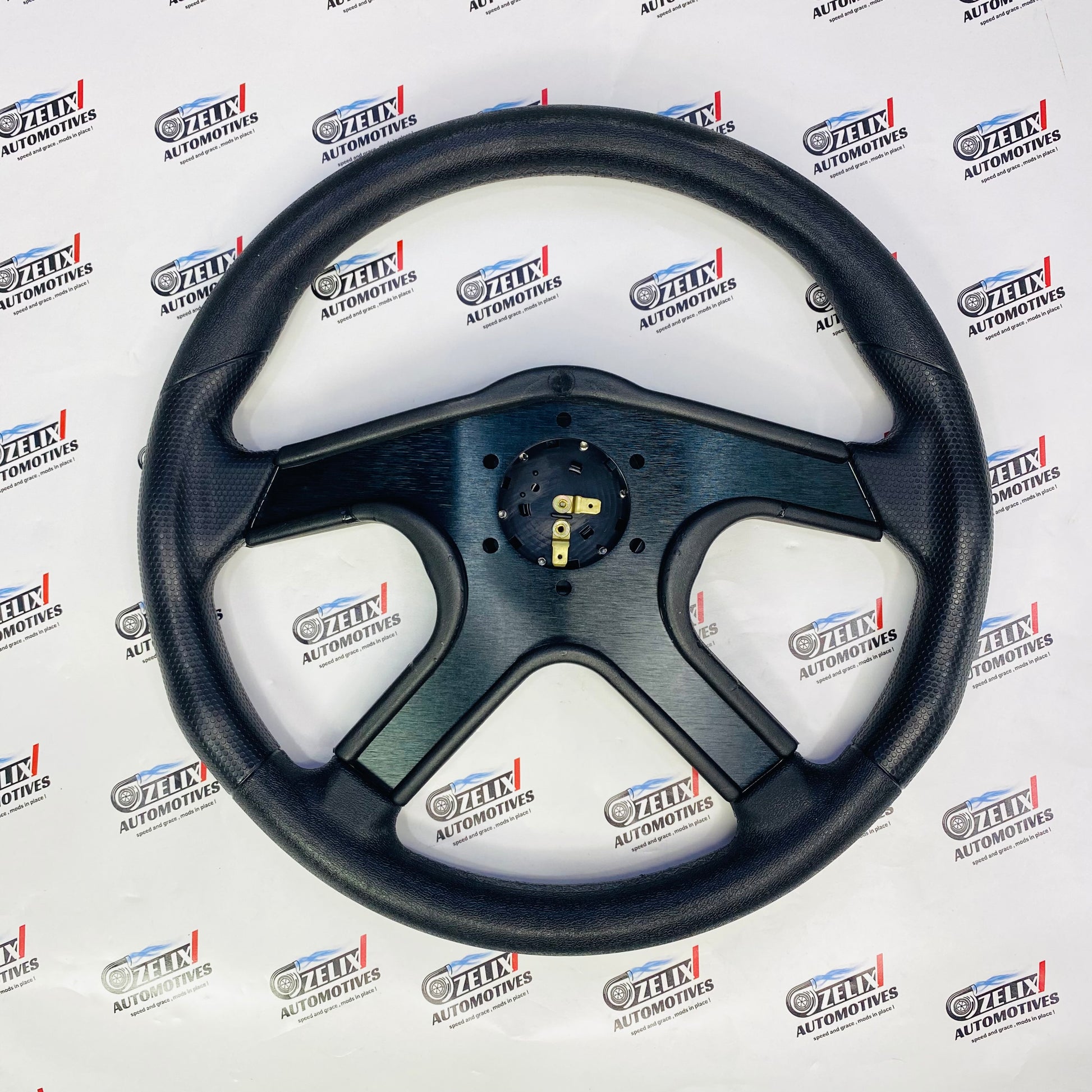  MOMO aftermarket racing steering wheel with sport-inspired look