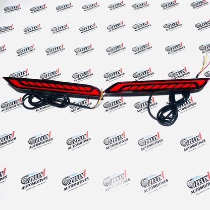 Toyota Innova Hycross  DRL Reflector Lights | Premium  Rear LED Upgrade ( Fits 2023+ Models )