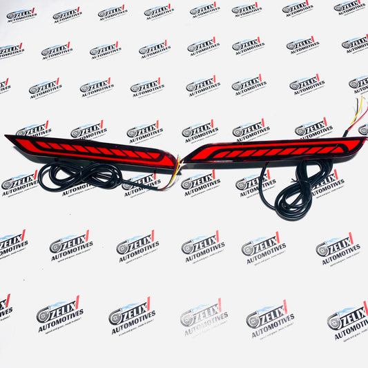 Toyota Innova Hycross  DRL Reflector Lights | Premium  Rear LED Upgrade ( Fits 2023+ Models )