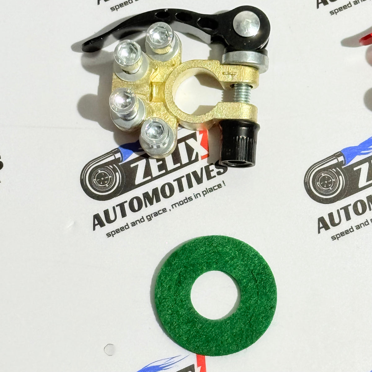 Car Battery Holder Clamp with Quick Release | Universal Fit