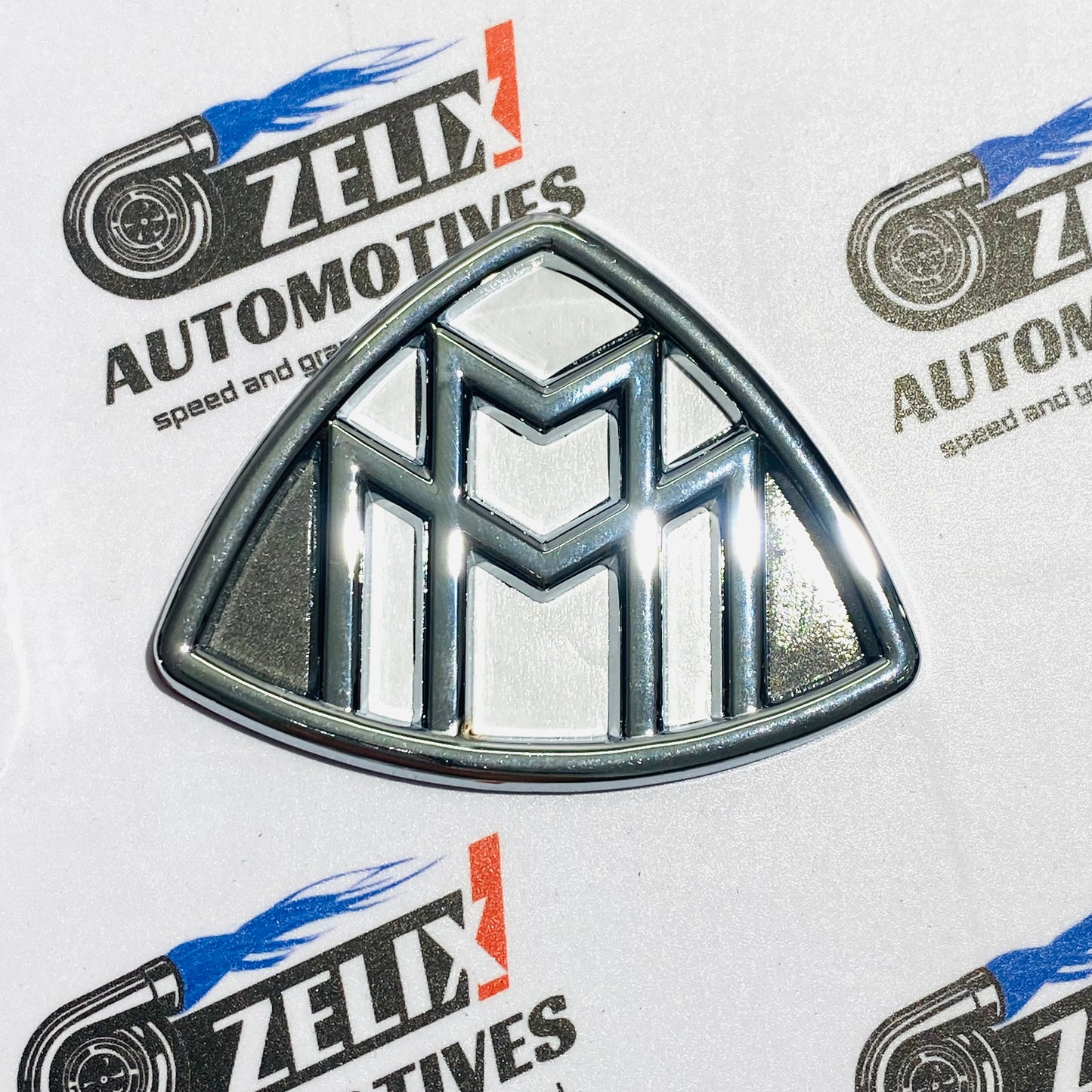Mercedes-Maybach Complete Emblem Kit | Wheel Caps, Hood Logo & Fender Badges