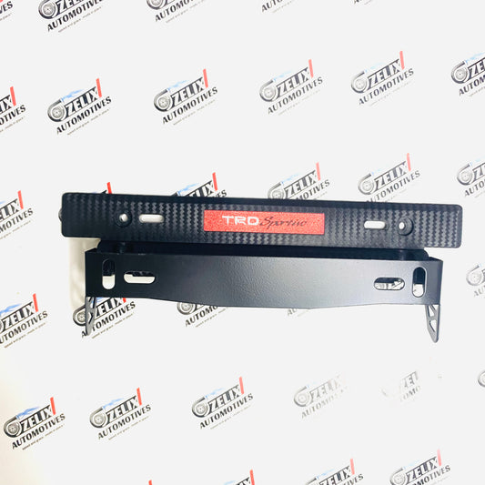 Universal Adjustable Number Plate Holder for cars 
