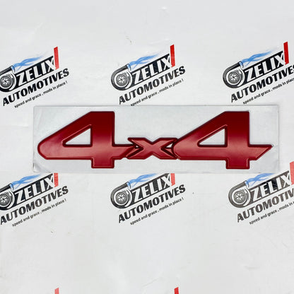 4x4 Stickers