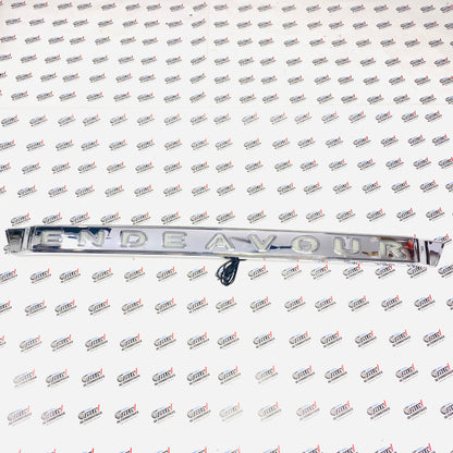 Ford Endeavour Rear Trunk LED Light Bar | Premium  (Black / Chrome) Finish