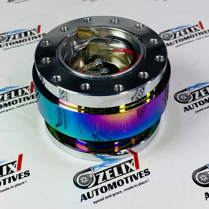 Durable MOMO steering wheel hub mounting kit for cars