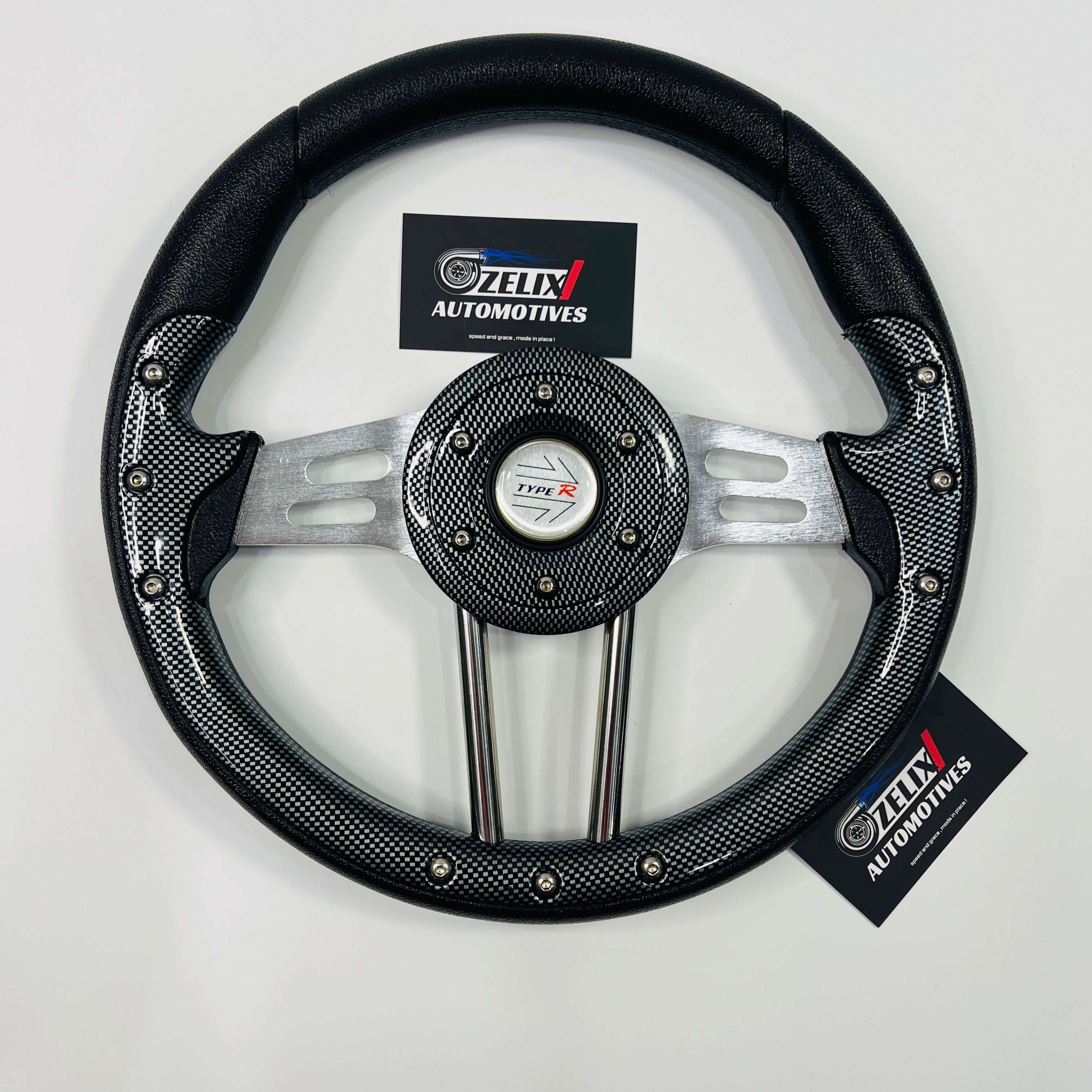 TYPE-R 13-Inch Racing Steering Wheel | Universal Performance Fit