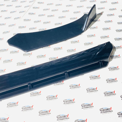 Universal Roket Splitter Set of 3 | Premium Glossy Black Sporty Aggressive look