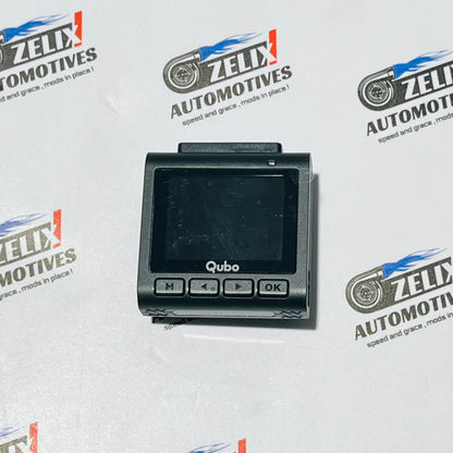 Qubo Dashcam Pro 2.7K with Rear Camera N-Series | Dual Dash cam system with QHD+ Resolution