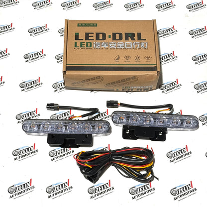 Universal 2 Piece LED DRL For Cars | Aftermarket