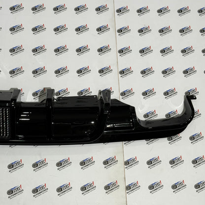 Rear Bumper Diffuser with F1-Style LED Light Compatible BMW E46