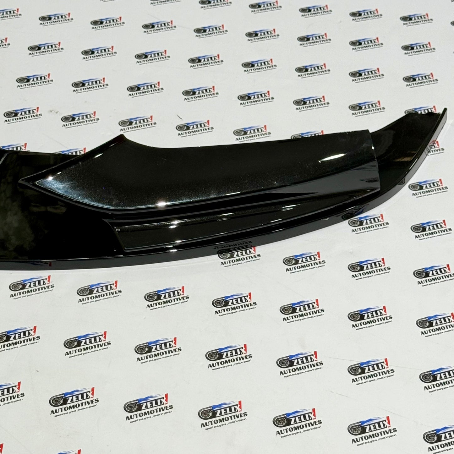 Front Bumper 2-piece Splitter Compatible With BMW F10 5-Series