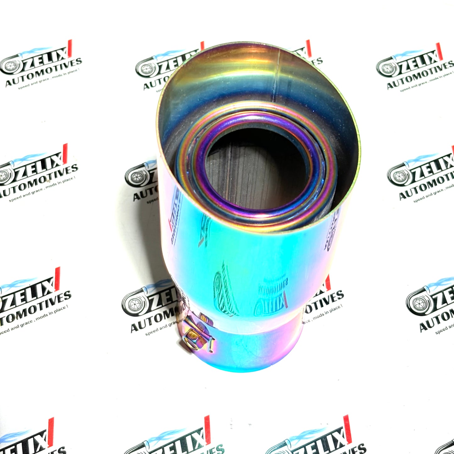 Titanium Rainbow Burnt Style Exhaust Tip – Universal Performance