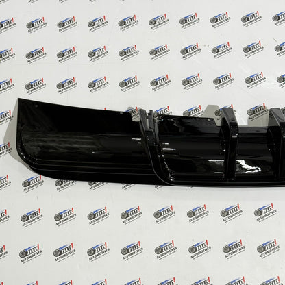 Rear Bumper Diffuser with F1-Style LED Light Compatible BMW E46