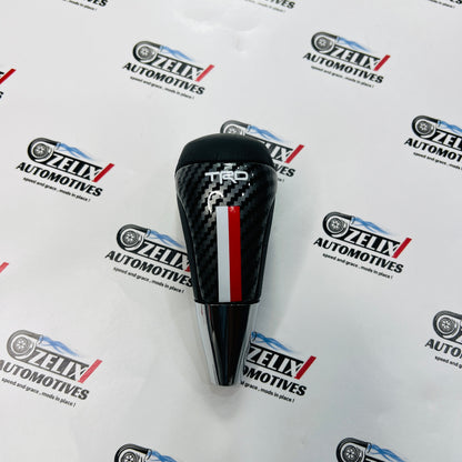 TRD Carbon Fiber Gear Knob | Universal Automatic Shift Knob