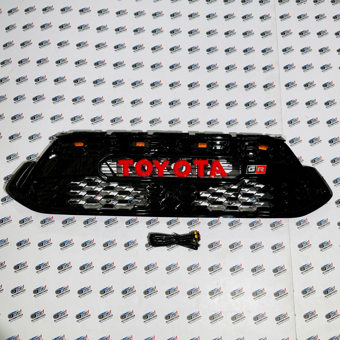 Toyota Hycross GR-Sport Front Grille | With Grill Lights