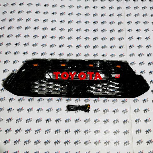 Toyota Hycross GR-Sport Front Grille | With Grill Lights