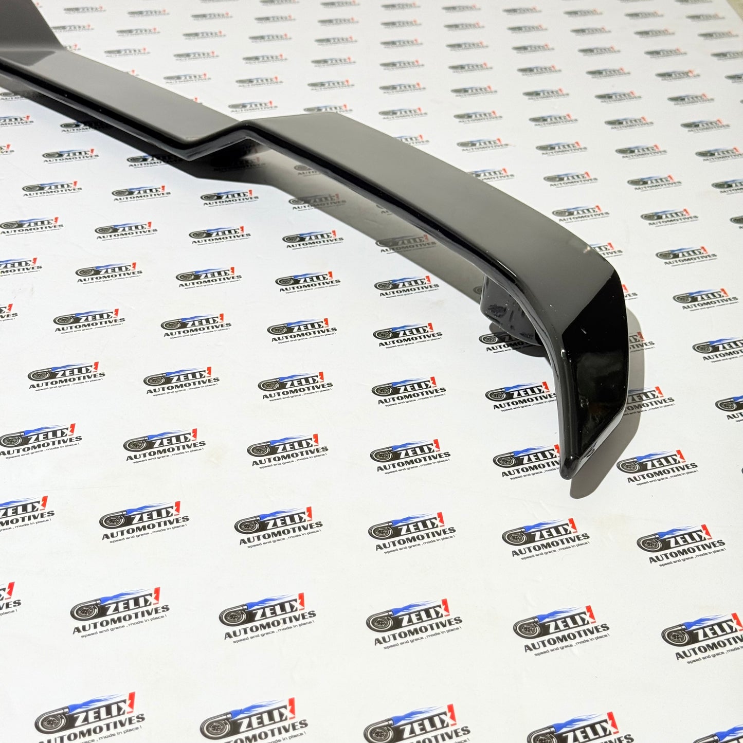 Hyundai Verna Rear Spoiler | Aftermarket Glossy Black Finish Compatible with 2023+ Models