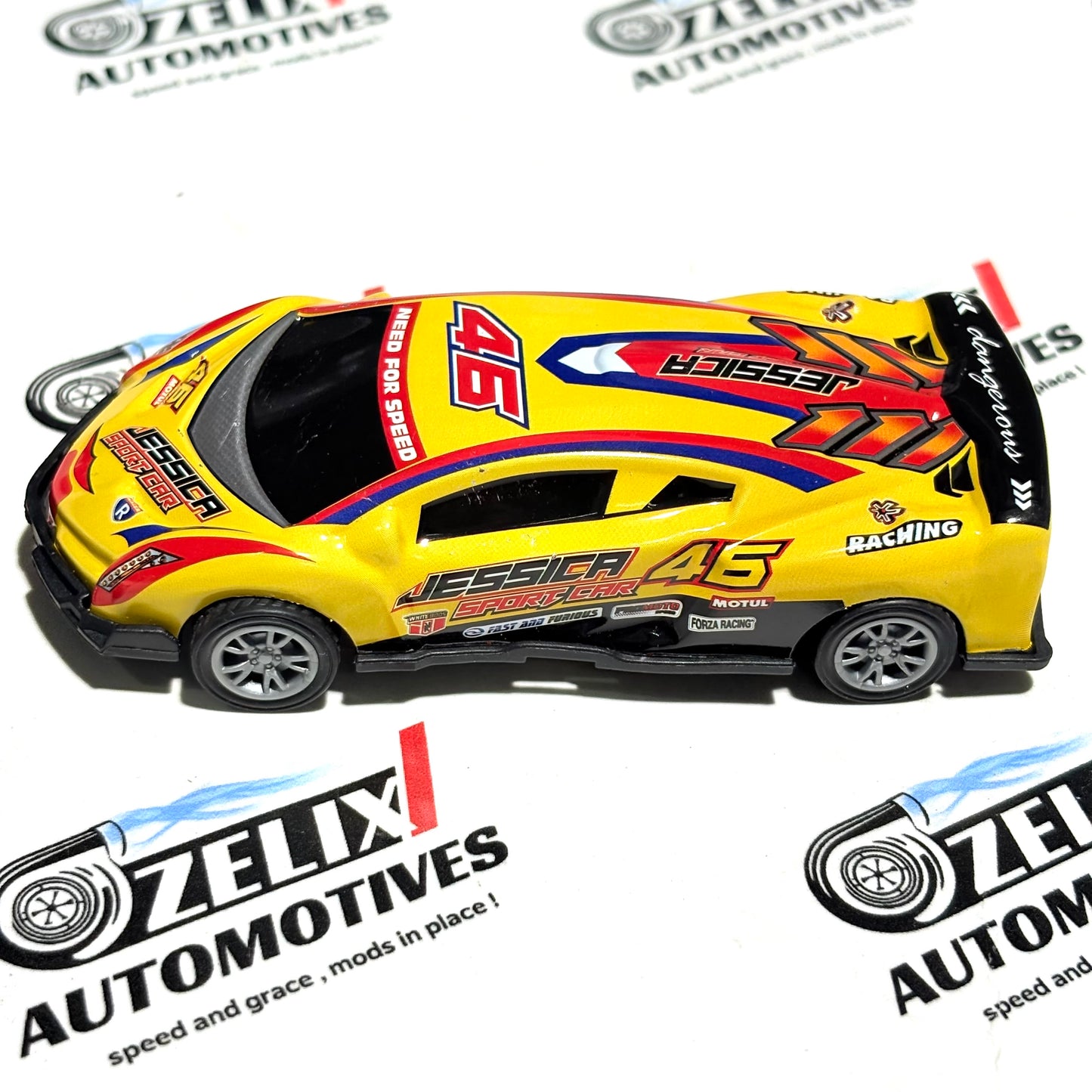 Sports Car Moving Dashboard Accessory | Multiple Colour Options