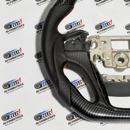 Mahindra Thar Carbon Finish Steering Wheel | Enhances Sporty interior Aesthetics