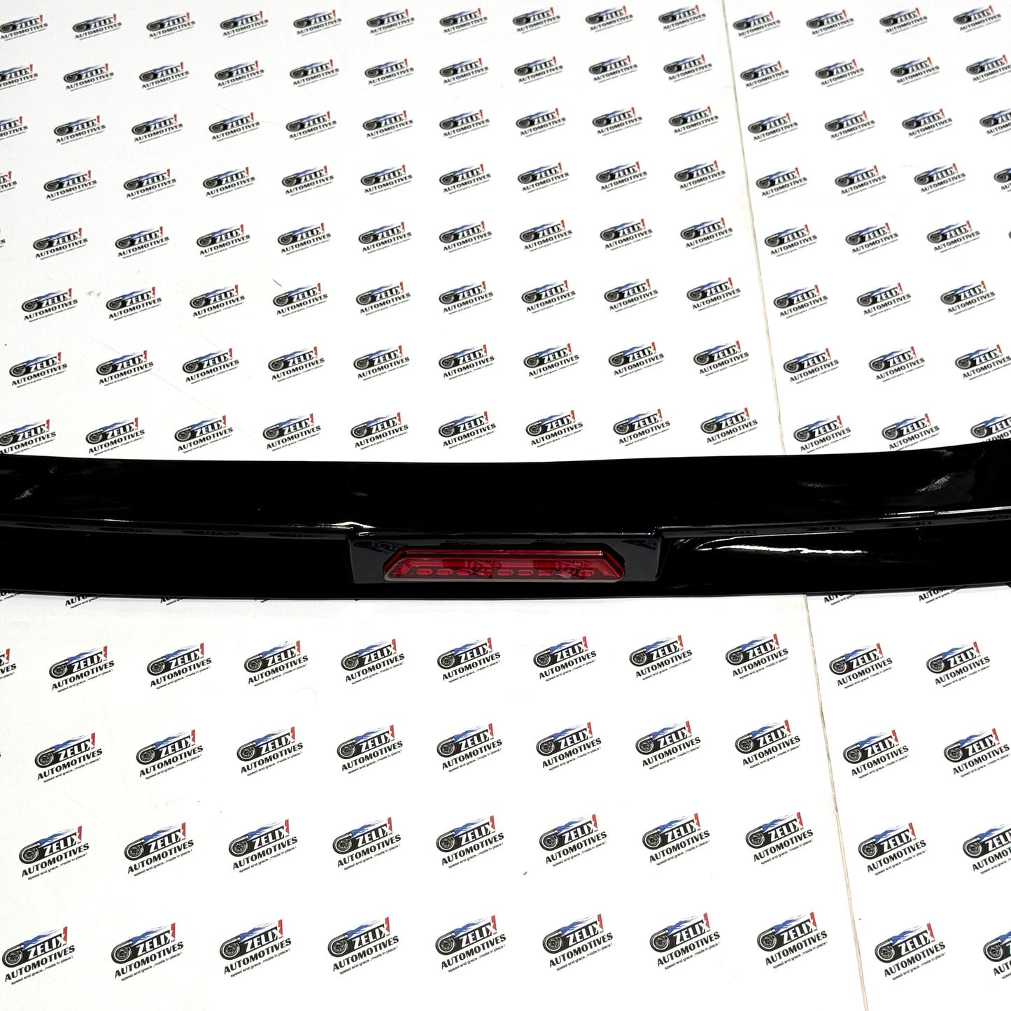 Rear Bumper Diffuser with LED Brake Light Compatible With BMW E36 3-Series