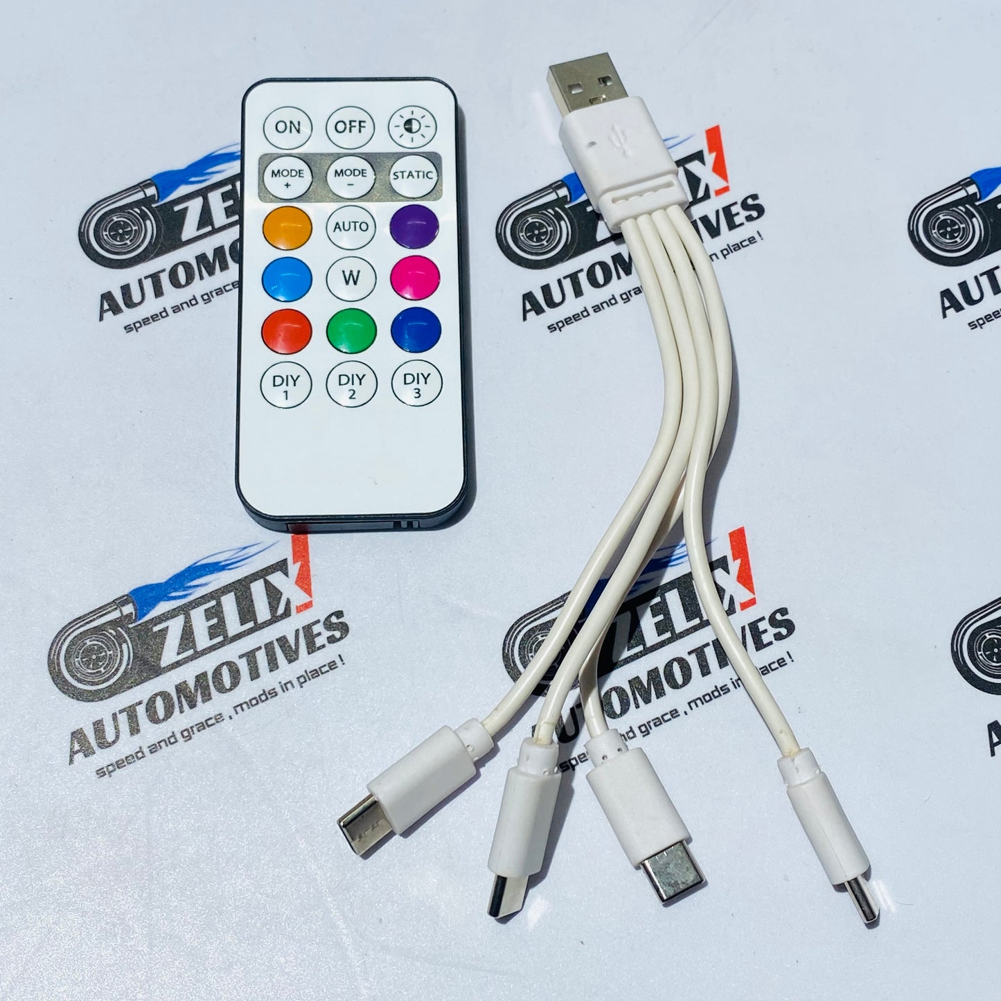 Solar LED Roof Lamp | Multi-Color Remote Control Light