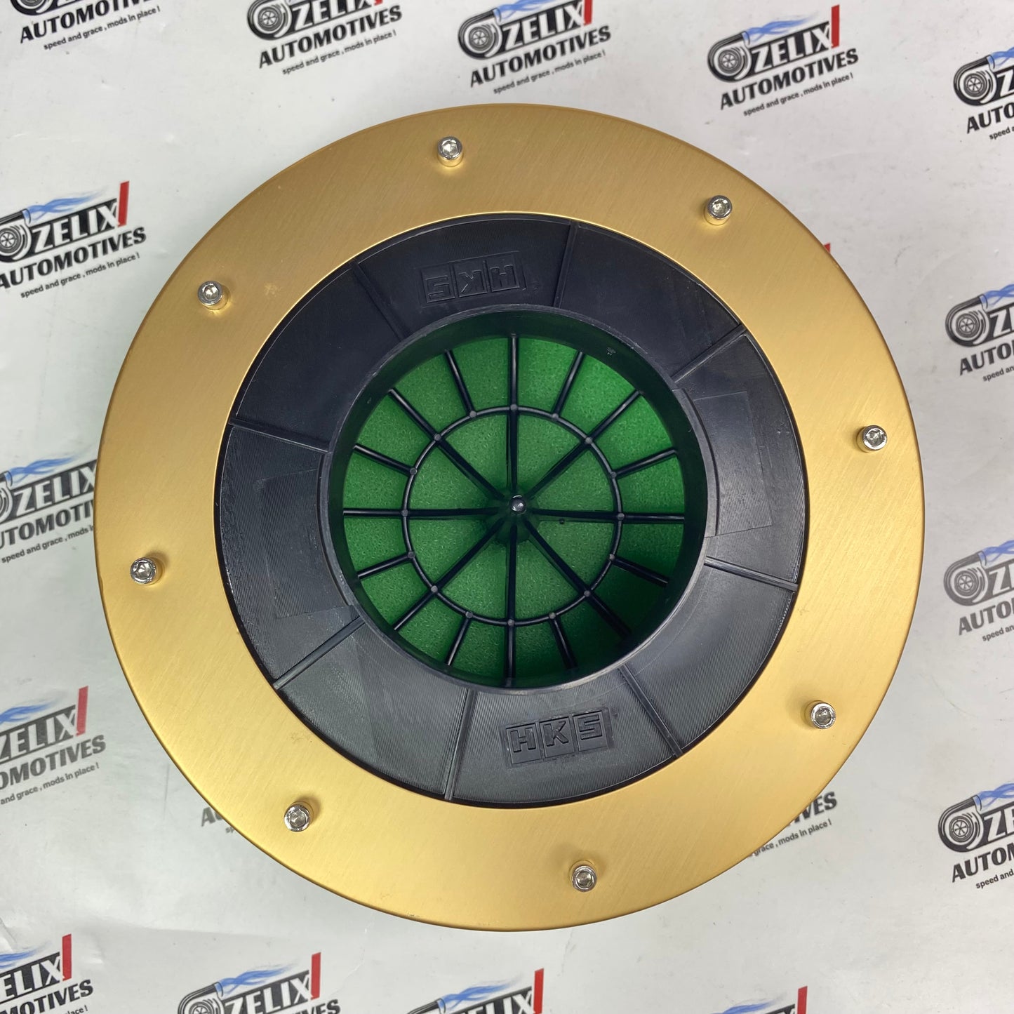 Mushroom Air Filter Green | Universal Aftermarket Air Intake Filter – 2.5″ & 3″ Inlet