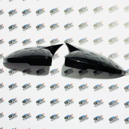 Hyundai Verna Mirror Covers | Premium Glossy Black | Fits 2023+ Models