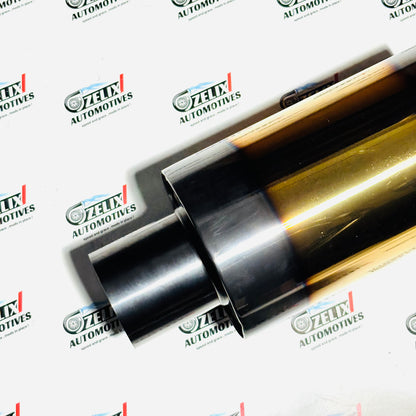 Chrome Finish Exhaust | Burnt Finish | Premium Universal Exhaust Tip