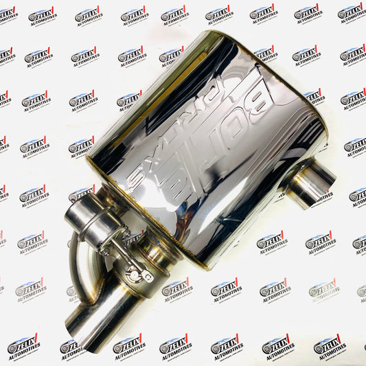 Borla Valvetronic single tip exhaust with side inlet
