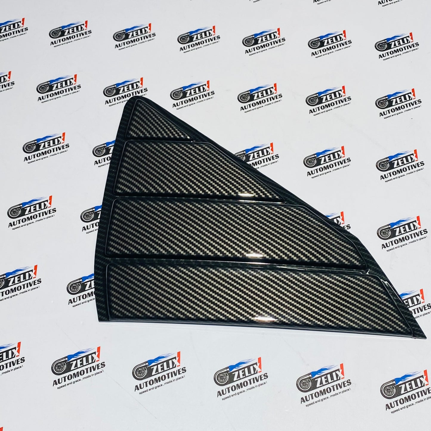 Kia Seltos Rear Window Louvers | Premium ABS Vent Shades