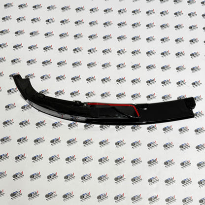Front Bumper 2-Piece Splitter Compatible with BMW E90 3-Series