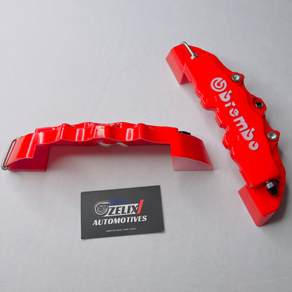 Brembo ABS Red Caliper Metal Brake Caliper Protector Cover