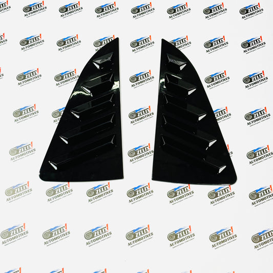 Volkswagen Polo Window Louvers  5-Fin Design | Perfect Fit for 2014-2018 Models