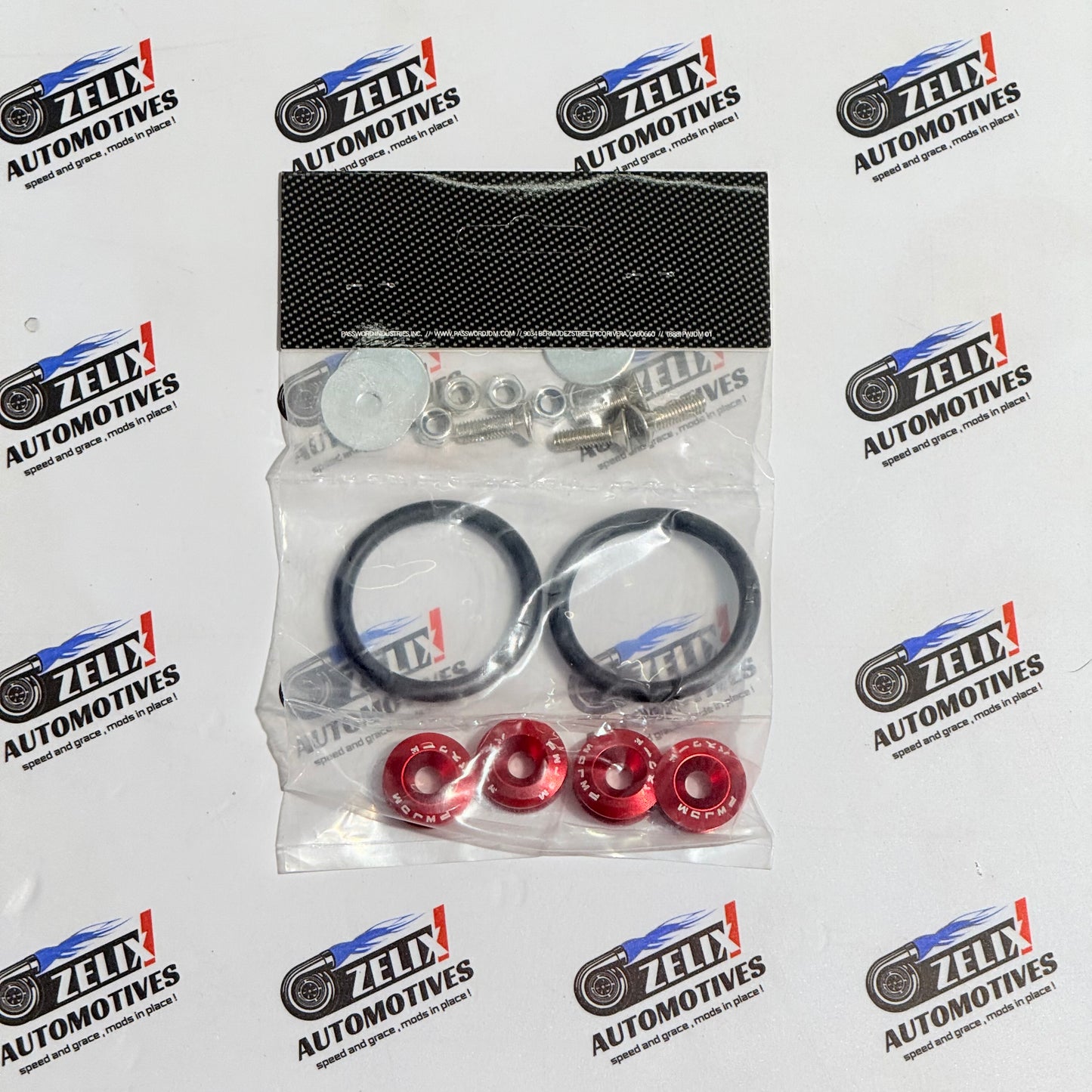 Quick Release Bumper Fasteners Kit | Universal Car Bumper & Trunk Mount