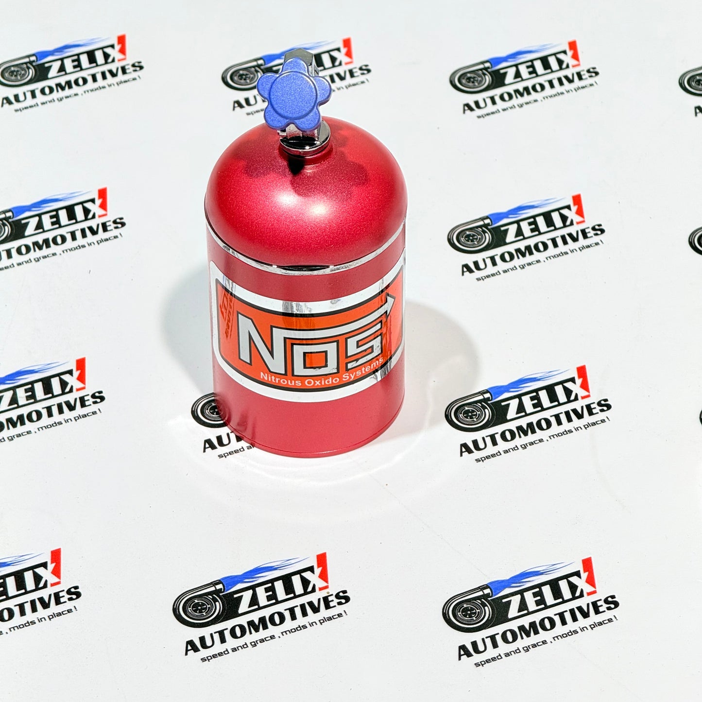 NOS Metal Ashtray Car Interior Accessory | Compact and Portable Design