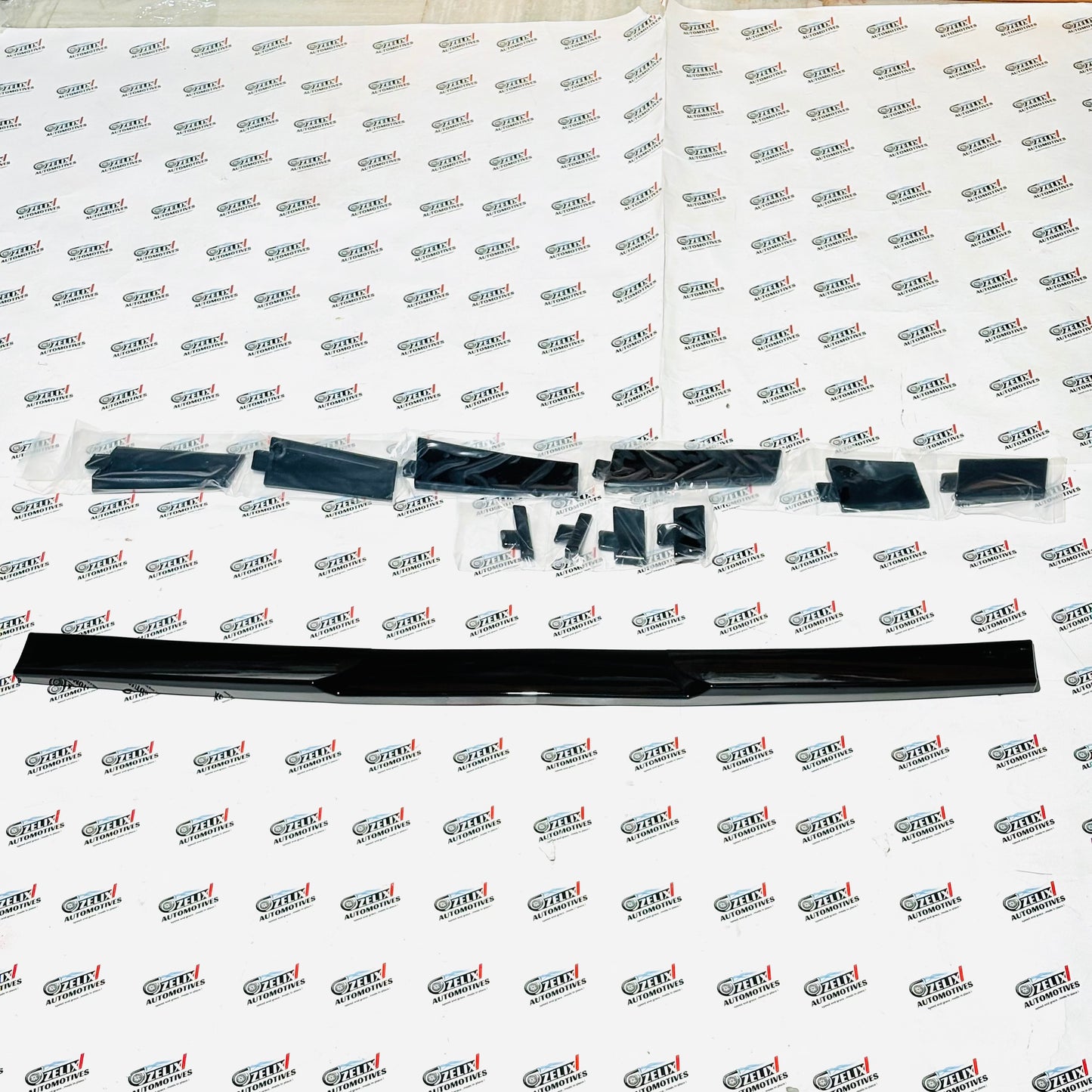 Universal  Rubber Spoiler | Sporty Look With 3-Size Adjustable Fitment