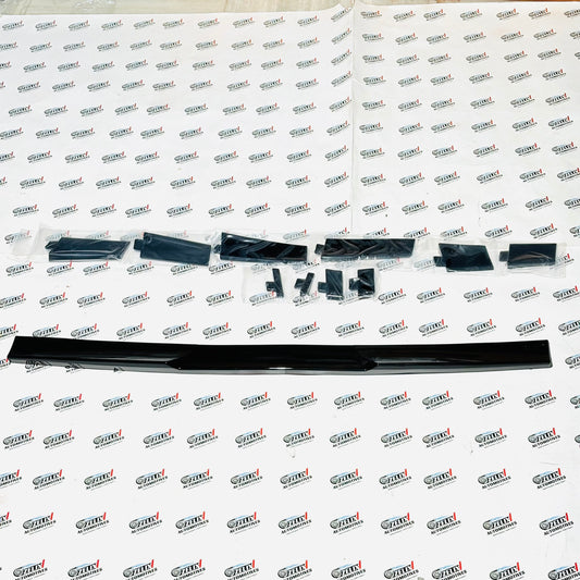 Universal  Rubber Spoiler | Sporty Look With 3-Size Adjustable Fitment