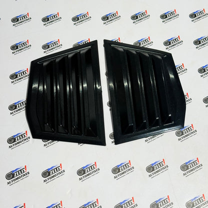 Honda City Window Louvers Glossy Black | Compatible With 2014-2019 Models