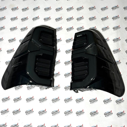 Toyota Hilux Full Smoked Tail Lights | Premium Aftermarket Pair